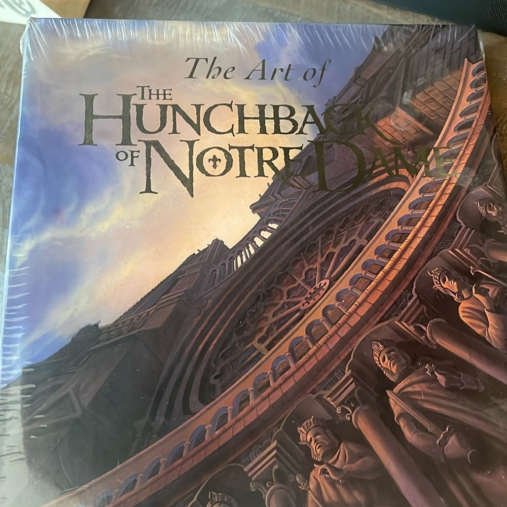 Collectable - unopened-The Art of The Hunchback of Notre Dame book.